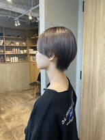 フレーム なんば店(FRAME) ▽グレー×マッシュショート