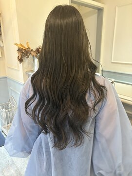 フレーム へアアンドトリートメント 天王寺北口店(FRAME) オリーブグレージュカラー