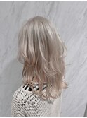 今里☆ブロンドにレイヤーカット☆