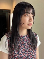 ミルヘアデザイン(mil hair design)&nbsp;ミルクティーベージュダブルカラーインナーカラーハイライト