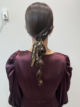 クレーチェ(CRECE) 《畑中結衣》ヘアセット/結婚式セット/タイトアレンジ