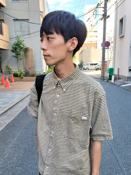 ヘアガーデン オフ(hair garden off) ツーブロックなしシンプルマッシュ