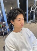 ●ウェーブパーマツーブロックウルフ波スパイラルパーマ