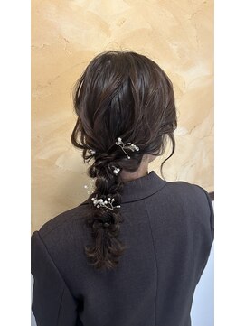 イオエ(ioe) 黒髪/ボブルフ/ネビージュ/小顔/ワンレン/髪質改善/グレージュ