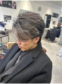 波巻きツイストスパイラルパーマ/フェザーパーマ/眉毛/メンズ