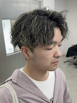 ロンド ローガン 名駅(Lond LOGAN) メンズホワイトメッシュ×ツイストスパイラル 21