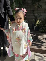ダブル(W) 【hair salon W】七五三ヘア&着付け