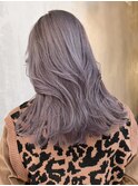 ミディアムロングくびれヘアおくれ毛顔周りレイヤー_ba433631