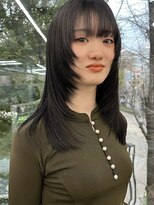 アルテペロ(arte pelo) 【arte pelo】ロング/顔まわりレイヤー/ストレート//
