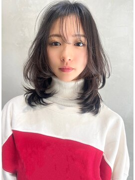 エイミー(Aimee) Aimee おすすめ フェイスレイヤー×アッシュブラウン