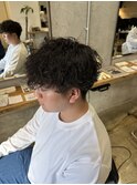 スペインカール/スパイキーショート/フェザーパーマ/守谷