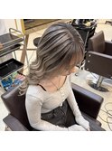 海外風バレイヤージュ