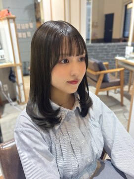 プラグ バイ ネオリーブ(plug by neolive) チェリーブラウン×髪質改善[髪質改善/縮毛矯正/韓国]A