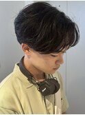 ダウンパーマ/センターパート/ツーブロック/刈り上げ/池袋
