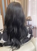 ロングレイヤーとパーマ