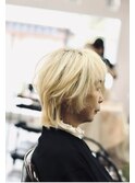 ブリーチオンリーの白髪ぼかし