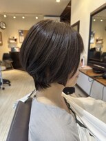 ヘアアンドスパ ベル(Belle)&nbsp;ショートボブ・まとまる・えりあしのクセでも