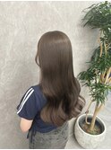 ヘーゼルベージュ/ブリーチなしダブルカラー20代30代40代