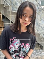 スーパーシーン(SUPER SCENE)&nbsp;くびれヘア/アプリコットオレンジ/夏のヘアアレンジ/宜野湾