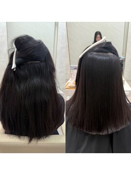 シンズ 銀座(sins) ボコボコと波打つ癖も乾かすだけでまとまる艶髪に！[30代40代]