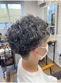 スパイラルパーマ