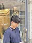 フェザーパーマ(シャドウパーマ波巻きパーマツイスパ)