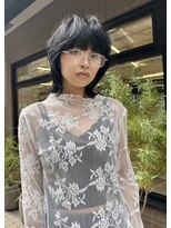 ミース(MIES) レイヤーロブ/ボブ/ウルフボブ/難波