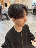 シーフ 千葉(Cyf)&nbsp;MEN’S HAIR/ニュアンスパーマ/毛流れセンターパート/下田優也