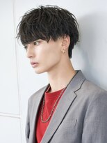 エイド 本店(aid)&nbsp;無造作マッシュシャドウパーマ刈り上げツーブロック