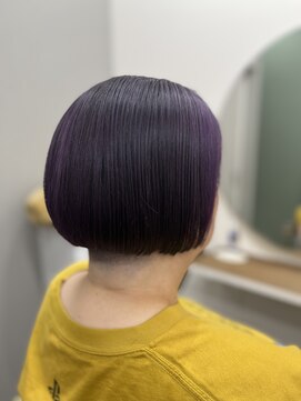 テーラヘアー 板橋店(TELA HAIR) 艶ボブ×バイオレット♪
