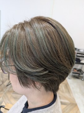 グランデュール サンストリート浜北店(GRANDEUR) オリーブ系ショート