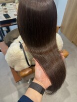 テラスヘア 三条(TERRACEhair)&nbsp;春の柔らかオリーブベージュで透明感ツヤ髪