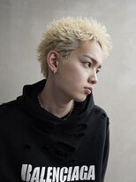 ニコ トウキョウ ロジック(nico TOKYO Logic)&nbsp;刈り上げアップバングスパイキーショートパーマスパイラルパーマ