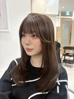 ハニー 町田(HONEY)&nbsp;レイヤーカット/韓国/ベージュ