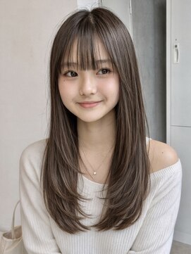 ナナローネス 渋谷(nana loness) 柔らかベージュ×ナチュラルレイヤー