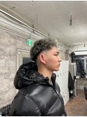 ブリーチハイライト髪質改善ダブルカラーレイヤーカット/本厚木