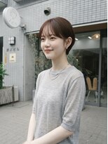 キビト(kibito) 新宿若松河田曙橋マッシュショート簡単スタイリング20代30代40代
