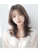 透明感ミルクティーくびれミディ