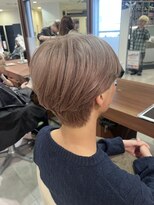 アウラ(AURA) ミルクティーベージュカラーケアブリーチカラーグレージュカラー