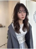 メガネにも似合う！大人可愛いレイヤーロング＊