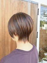 シャポン&nbsp;ハンサムショート×ショコラブラウン