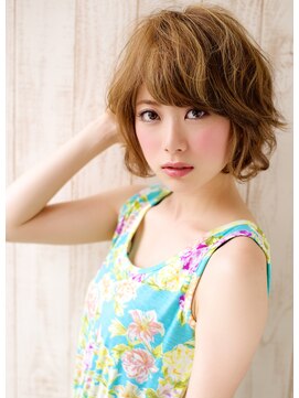 ハラル(Halal) カッコ可愛い☆エアリーショートボブ