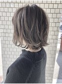 【Marl】アッシュベージュの無造作ボブ♪