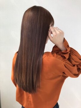 ヘアーアンドスパ フェリーチェ ミチ 野田屋町店(HAIR&SPA felice MICHI) ツヤ感×ナチュラルストレート