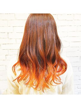 ボスコ 下北沢店(bosco) boscoあべ  グラカラーチェリーオレンジ