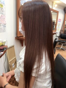 カルフール ロコ 草加西口店(Carrefour LOCO) ツヤ感が違う!!ベリーピンクブラウン