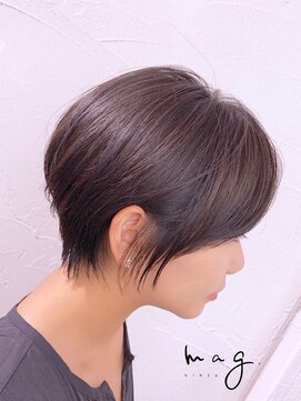 アヴァロン(AVALON) 【mag  ginza】襟足スッキリ小顔ショートヘア