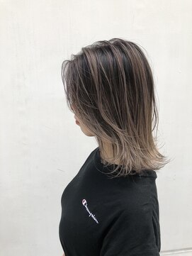 マッシュ(MASHU) バレイヤージュカラー　ヘルシースタイル◎20代30代40代50代