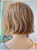 切りっぱなしボブ