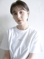 アイティー バイ アルバム 中野店(IT by ALBUM)&nbsp;ナチュラルストレートショート_ハイライトカラー_37607